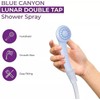 Portable Double Tap Sink Shower Head Hose, Shampoo Sprayer, 183