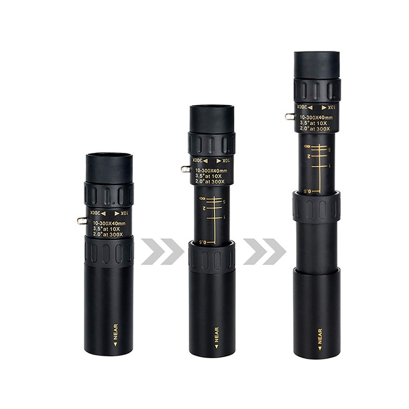 300 x 40 mm HD Telescope Zoom with Triple Function