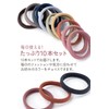 ISMCREATION Hair Rubber Adult Hair Rubber Set of 10 (Suitable