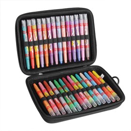 Hermitshell Travel Case for Crayola Twistables Crayons Coloring Set, Age 3+ - 56 Count (Only Case)