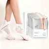 Goat Milk Mild Exfoliating Foot Mask Moisturizing Hand & Foot Mask 1 Pack 5 Pieces, 35g, 1 Piece, 5 Sheets / 산양유 순한 각질제거 풋마스크 수분보습 핸드&풋마스크 1팩 5입, 35g, 1개, 5매