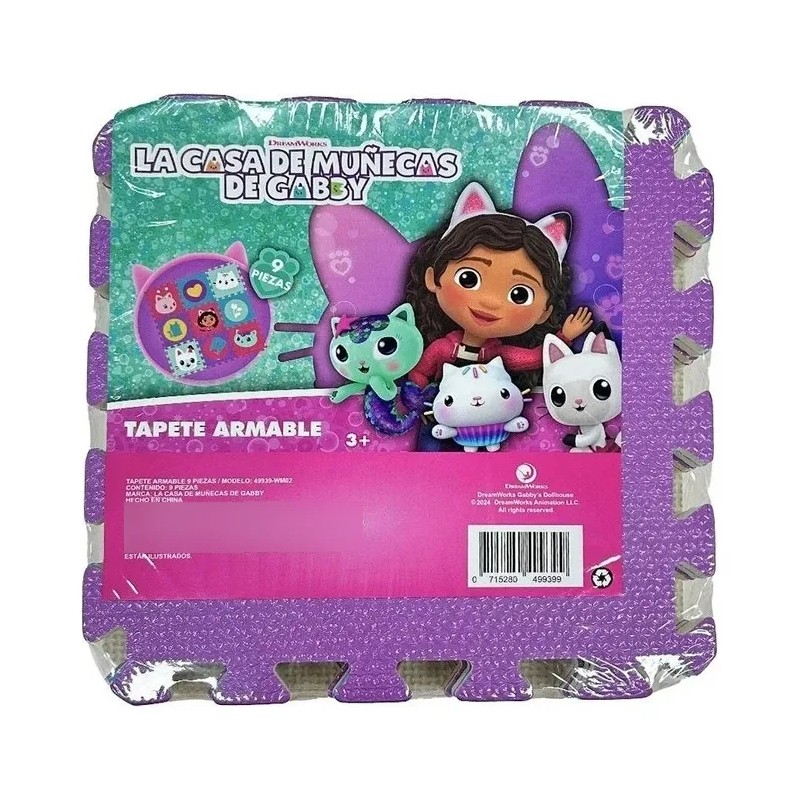 Tapete De Juego La Casa De Muñecas De Gabby 9