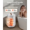 Electric Towel Warmer Bucket 30L Plastic Bathroom Heating Storage With