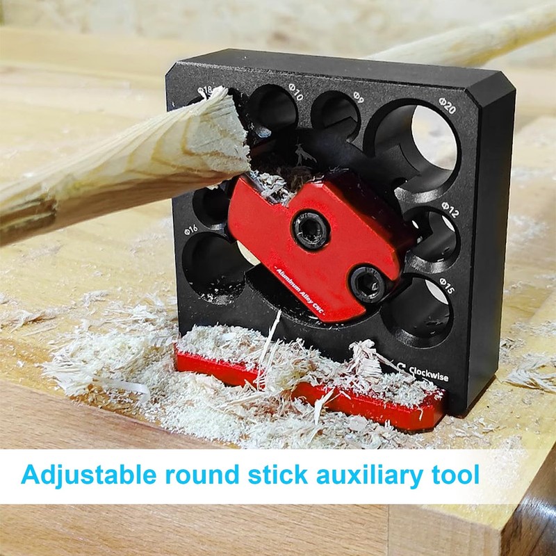 Adjustable Dowel Maker, Adjustable 8-Hole Dowel Maker Device Made of