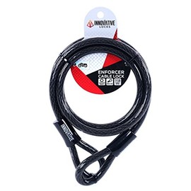 Bike Locks Heavy Duty Anti Theft Bike Lock by Innovative Sports Distribution - Ebike Lock, Fixie Bike Lock, BMX Bike Lock Chain, and Road Bicycle Lock