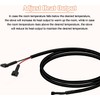 Hiorucet 3-20-00744 Black ESP Thermistor Probe & 3-20-00906 Sensor Thermostat