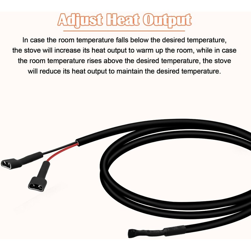 Hiorucet 3-20-00744 Black ESP Thermistor Probe & 3-20-00906 Sensor Thermostat