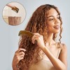 Pack of 2 Sandalwood Combs, Handmade Sandalwood Comb, Antistatic Wooden