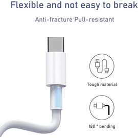 USB C to USB C Headphone and Charger Adapter for iPhone 16,Dual USB C AUX + PD 60W Fast Charging Dongle Splitter Adapter Compatible with iPhone 16/16Pro/16Pro Max/15/15Pro Support Call+Charging(2Pack)