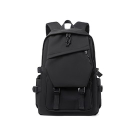 FURONGA Rucksack, Large Capacity, Girls, Commuting to Work or School, Backpack, Women's, Fashionable, Popular for Korean Students, Lightweight, School, Students, Unisex Pack, Black