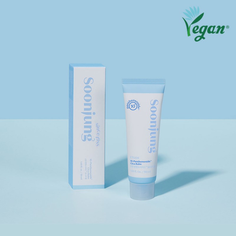 Etude [에뛰드]순정판텐소사이드10시카밤 50ml *2 [Etude] Pure 10 Centella Asiatica Balm