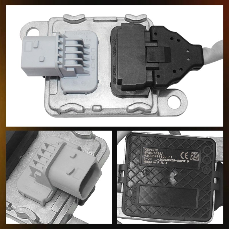 5WK97339A NOx Sensor Outlet Nitrogen Oxide Sensor Compatible for Detroit