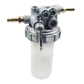LAUUEXOP Long Fuel Filter Valve 724160-55200 Compatible with Yanmar Tractor 220 250 276 330 336 1802 1820 2001 2002 2020 2301 2402 2420 2610 2820 3220 3810 4220 4300 YMG1800 YMG2000 CH15984