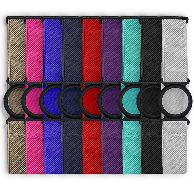 Freestyle Libre fixing band - ring: Black (flexible/sensitive) | Diasticker®