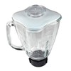 HQRP Glass Square Replacement Blender Jar Set Compatible with Oster