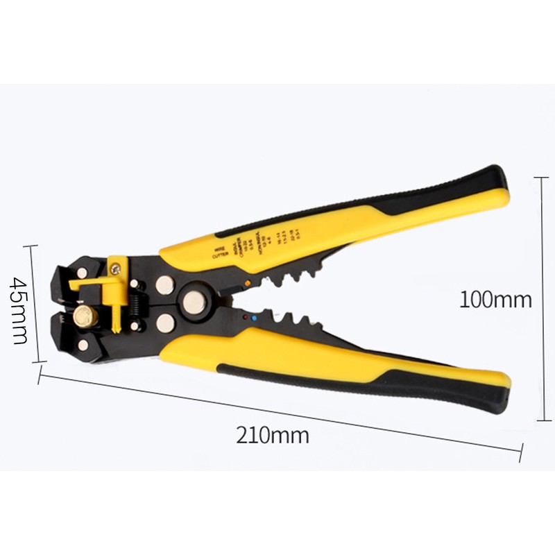 Wire Stripper Cutter Crimper Cable Pliers Hand Stripping Crimping Cutting