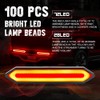 Sidaqi 100 LED Trailer Tail Lights,2835SMD Bright Tail/Stop/Brake/Sequential Turn Signal