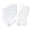 5 Star Office Index 150gsm Card with Mylar Tabs 1-10