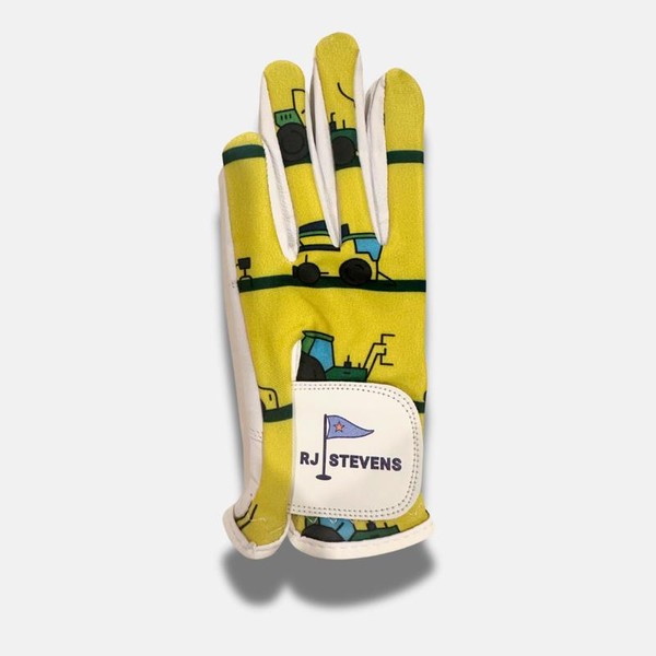 Yellow Tractor Glove - Accessory size: S