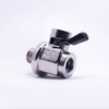 EZ-101(1/2"-20 UNF) EZ Oil Drain Valve with removable L-shaped Hose