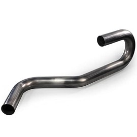 Squirrelly 2.5" Inch Stainless Steel Mandrel Bend Turbo Fabrication Shops and Racers 180/145 / 90 Degree 16 Gauge Piping Custom Exhaust System