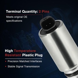 916520 Engine Variable Valve Timing VVT Solenoid Oil Control Valve Solenoid Compatible with Chevy Cruze Equinox Malibu Trax Volt Spark GMC Terrain Buick Encore 2016-2024 Replace#12671373 1PCS