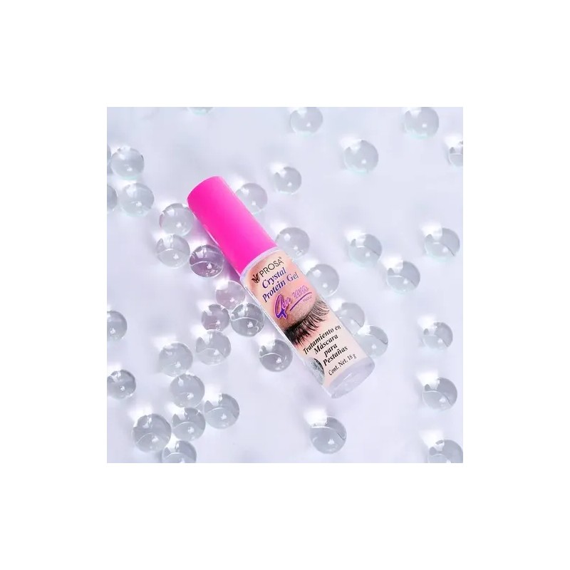 Mascara Rimel Crystal Protein Gel 4 En 1 Prosa Waterproof