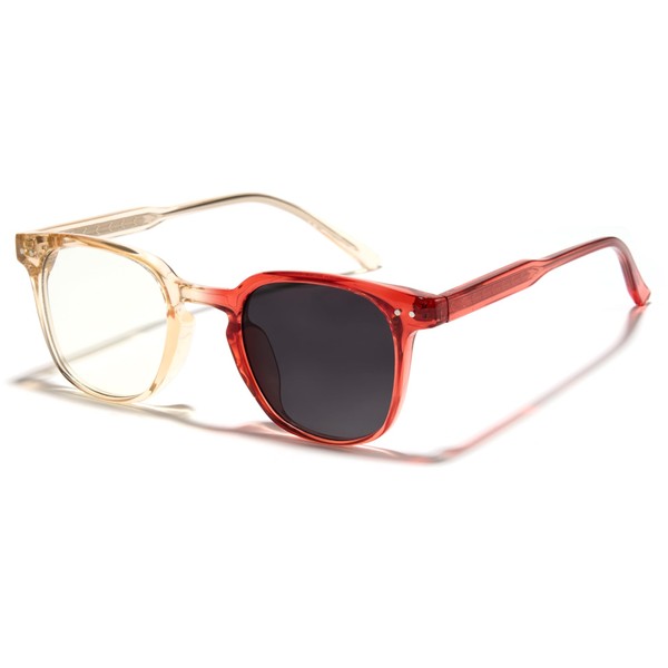 Cyxus Photochromic Glasses Both Frames and Lenses Color Changing with