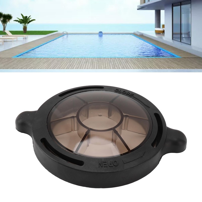 CHEOTIME Upgraded Transparent Pool Pump Basket Cover, Compatible with Hayward