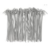 Galvanized Chain Link Fence Ties, 6-1/2" (16.5 cm), Industrial Grade,