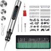 USB Rechargable Cordless Engraving Pen with 37bits,Mini Electric Engraver Pen