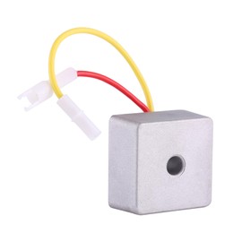 Automatic Voltage Regulator Adjustable, Motorcycle Rectifier, AVR Automatic Voltage Regulator Rectifier Replacement Suitable for 691188 491546 793360 794360 Motorcycle Car, silver