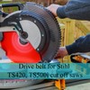 Atunee 9490-000-7900 Drive Belt for Stihl TS420 TS500i Concrete Saws