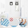 Erwin Müller Lefkada Bath Mat Maritime Light Blue Size Round