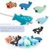RAMGLYO 6 Pack Animal Cable Protector, Charming Data Cable Protector
