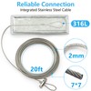 holama Sacrificial Zinc Marine Anode for Boat Lift and Dock