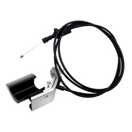 Hood Latch Release Cable Assembly with Handle Compatible with 1994-1996 Chevy Caprice Impala 1994-1996 Fleetwood 1994-1996 Roadmaster Commercial Chassis Replace For 912-475 10161931 10259265