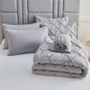 CozyLux Queen Comforter Set - 7 Pieces Comforters Queen Size