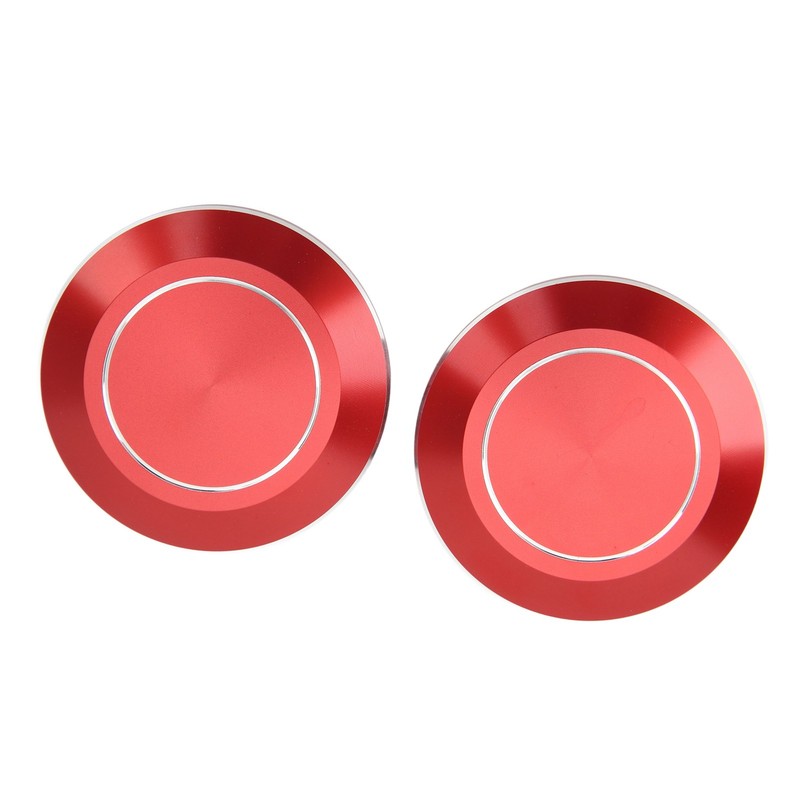 2pcs Motorcycle Frame Hole Cap CNC Aluminum Dustproof Frame Hole