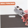 jojofuny Manual Oval Hole Puncher for ID Cards and Paper