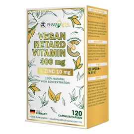 PharmaVital Vegan Vitamin C + Zinc