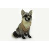 Hansa Gray Fox Sitting 30cm.L 7865