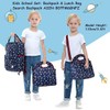 Kasgo Lunch Bag for Boys, Neoprene Astronaut Insulated Kids Lunch