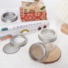 4 Pack Mesh Strainer Jar Stainless Steel Sprouting Jars Mason