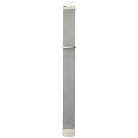 Arias SU20117SV Metal Band Mesh Magnet Watch Strap 0.8 inch (20 mm) Silver, Silver, Luxury