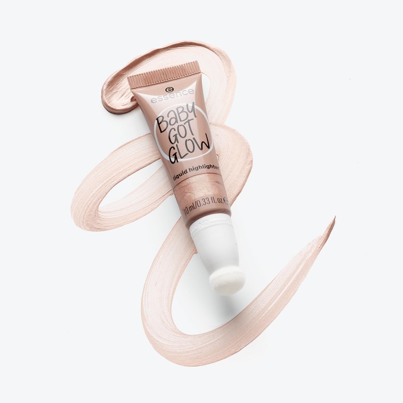 essence Baby GOT Glow Liquid Highlighter, No. 10, Gold, Defining,