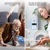 3 Pack Wireless Caregiver Pager Panic SOS Call Button with