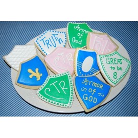 LDS CTR Shield Cookie Cutter - 4" x 4" Cookie Cutter - CC152