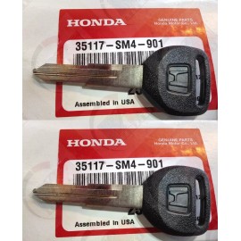 HONDA GENUINE HONDA MASTER BLANK IGNITION KEY 35117SM4901 for INTEGRA CL TL (SET OF 2)