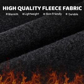 DAFIFO Kids Balaclava Ski Mask, Winter Full Face Balaclava Windproof Neck Warmer for Boys Girls School Riding Sports (Black+Gray)